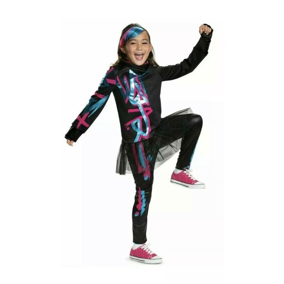 NEW Lucy Wyldstyle Lego Movie Halloween Costume Cosplay Small 4-6X Medium 7-8 - Picture 1 of 7